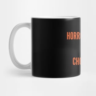 Halloween Horror Movies and Chocolate Mug